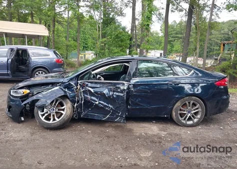 2020 Ford Fusion Sel z USA, uszkodzony, nr VIN 3FA6P0CD1LR180409